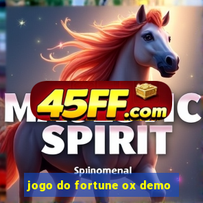 jogo do fortune ox demo